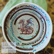 Steampunk Dragon Rope Bowl